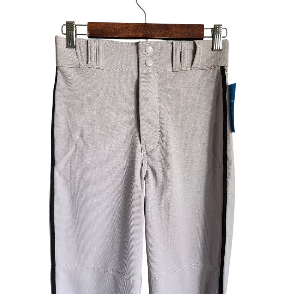 CHAMPRO Pants Large Boys Youth 3 Pair Grey MVP Open Bottom Baseball Pant - Picture 3 of 11